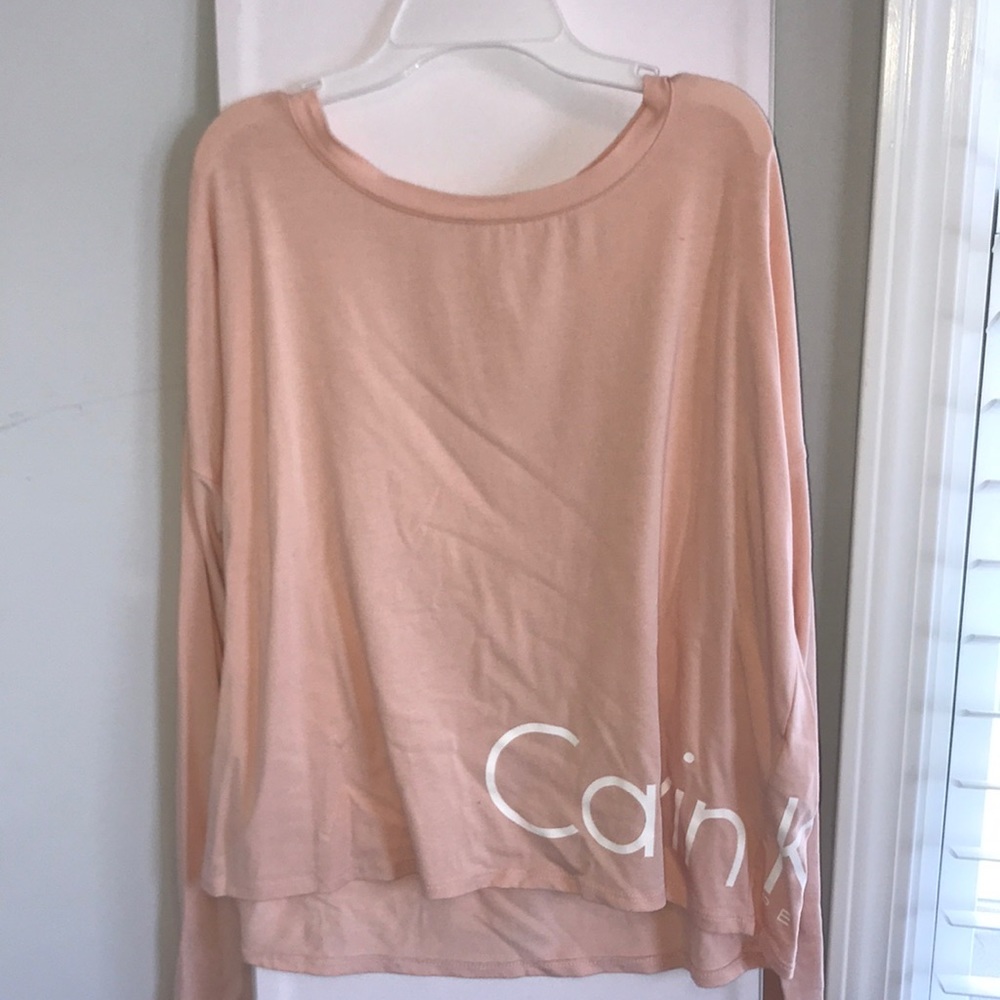 Calvin Klein pink shirt